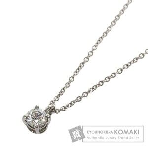 Tiffany Solitaire Diamond Necklace Platinum